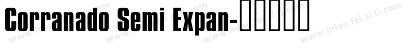 Corranado Semi Expan字体转换